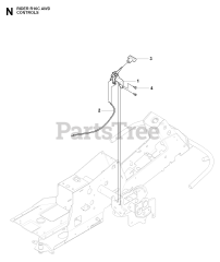 Husqvarna R 16 C AWD (966830301) - Husqvarna Swedish Riding Mower (2009-04) CONTROLS