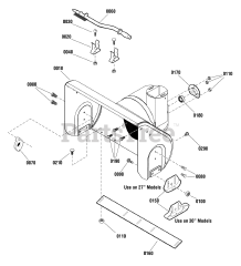 Champion Power 1695953 - Champion 30" Snow Thrower, 14.5hp, Canada (2010) Auger Housing Group