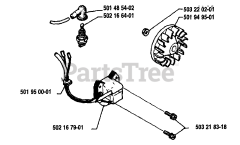 Husqvarna 22 R - Husqvarna String Trimmer (1988-01) Ignition / Flywheel