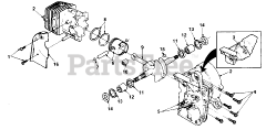 Homelite 330 (UT-10575) - Homelite Chainsaw Engine Internals
