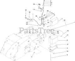 Toro 22974 (TRX-26) - Toro Trencher (SN: 310000301 - 310999999) (2010) Electrical Assembly