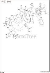 Subaru Robin EH252BS1000 (EH25-2) - Subaru Robin Engine 500 Cooling &amp; Starting