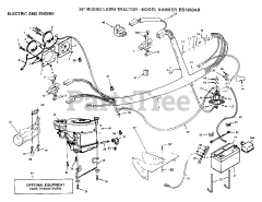 Electrolux/AYP BS 1960 AR - Electrolux/AYP Lawn Tractor