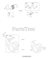 Briggs & Stratton 384447-0113-E1 - Briggs & Stratton Horizontal Engine