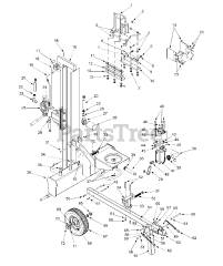 Yard Machines 24BA500A352 - Yard Machines Log Splitter (2000) (Walmart)
