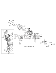 Troy-Bilt 490-WU - Troy-Bilt Engine 490-WU Carburetor