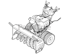 Craftsman 247.888480 (31AH97SJ799) - Craftsman Snow Thrower (2011) (Sears)