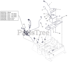 Gravely 992298 (Pro-Turn 260) - Gravely Pro-Turn 60