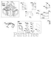 Briggs & Stratton 49C877-0004-G1 - Briggs & Stratton Vertical Engine Cylinder Group