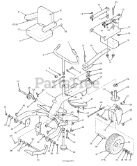 Scag STHM-23CV - Scag Three-Wheel Riding Mower, 23hp Kohler (SN: D6300001 - D6399999)