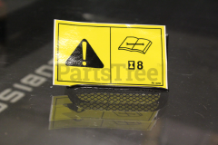 Bear Cat 12250 Decal, Maintenance Iso