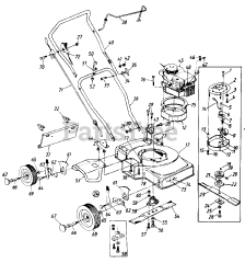 MasterCut by MTD 4120 (111-010R730) - MasterCut by MTD Walk-Behind Mower (1991) (Lumbermans)