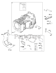 Briggs & Stratton 33S877-0019-G1 - Briggs & Stratton Vertical Engine Cylinder Group