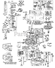 Briggs & Stratton 110908-0380-XX - Briggs & Stratton Vertical Engine