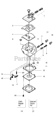 Poulan Pro PP 255 - Poulan Pro Chainsaw Carburetor Assy.