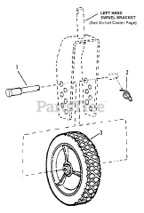Snapper WRPS 216517B (84921) - Snapper 21" Walk-Behind Mower, 6.75hp