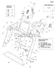 Ferris Comfort Control DD (5900689) - Ferris Comfort Control DD 52" Walk-Behind Mower, 25hp Kawasaki Handle Bar &amp; Instrument Control Group - S/N: 2013964104 &amp; Below