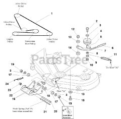 Simplicity 1693796 - Simplicity 44" Mower Deck
