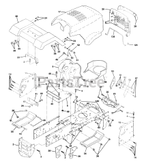 Husqvarna YT 150 (954840021-B) - Husqvarna Yard Tractor (1996-04)