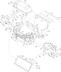 Exmark LZUVQD7 - Exmark Ultra Vac QDS Bagger for Lazer Z Mower (SN: 413950474 - 416150474) (Rev A) (2023)