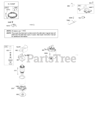 Briggs & Stratton 44P977-0113-G5 - Briggs & Stratton Vertical Engine