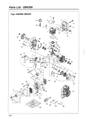 RedMax EB 4300 - RedMax Backpack Blower (1998-09)