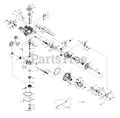 Huskee 14AJ839P131 - Huskee Garden Tractor (1998) (Tractor Supply) Transmission Assembly