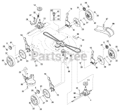 Snapper 1696664-00 (961440010-00) - Snapper 22" Walk-Behind Mower, 625 Series Briggs & Stratton