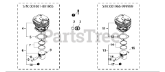 Echo QV-8000 - Echo QuikVent Chainsaw (Type 1E) (SN: C90303001001 - C90303999999)
