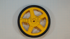 RedMax 532436381 Wheel, 12 X 1.75 5-Spoke Brk.S.Yello - image 1