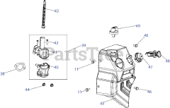 MTD 270-WU - MTD 280cc Engine 270-WU Engine Shroud