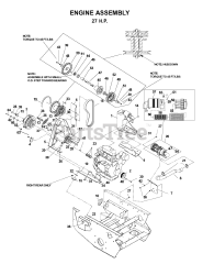 Husqvarna BZE 6127 D - Husqvarna 61" Zero-Turn Mower (SN: 033600000 & Above) (2005-02)