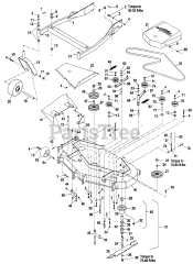 Exmark TT19KA - Exmark Turf Tracer Hydro Walk-Behind Mower, 19hp Kawasaki (SN: 190000 - 219999) (1999)