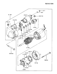 Kawasaki FB460V-BS23 - Kawasaki Engine STARTER