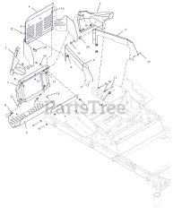 Gravely 992275 (Pro-Turn 460) - Gravely Pro-Turn 60" Zero-Turn Mower, Kawasaki FX (SN: 082000 - 089999)