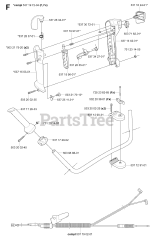 Husqvarna 343 F - Husqvarna Brush Cutter (SN: 20043100001 - 20064000000) HANDLE &amp; CONTROLS