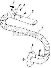 MTD 295-204-000 - MTD Hose Attachment Kit (1985)