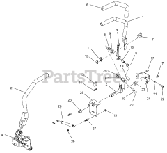 Gravely 915200 (ZT XL 52) - Gravely 52" Zero-Turn Mower, 25hp Kohler Twin Pro (SN: 075000 - 079999) Controls