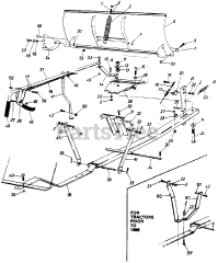 White Outdoor 190-840-190 - White Outdoor 48" Snow Blade (1991)