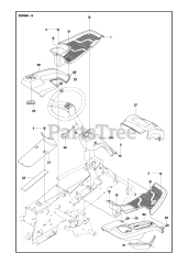 Husqvarna R 216 (967150601) - Husqvarna Swedish Riding Mower (2013) COVER