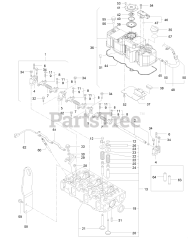 Exmark LZS88CDYM96RW0 - Exmark 96" Lazer Z Diesel Zero-Turn Mower, Yanmar 3TNV88C (SN: 402082300 - 404314158) (2018)