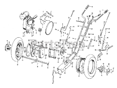Simplicity LA (990007) - Simplicity Two-Wheeled Tractor, 2hp