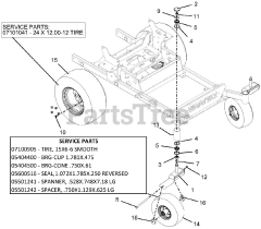 Gravely 992255 (Pro-Turn 272) - Gravely Pro-Turn 72" Zero-Turn Mower (SN: 041000 & Above)