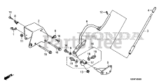 Honda FRC800 K1 A (FAHJ) - Honda 20" Tiller, Made in Japan (SN: FAHJ-1100001 - FAHJ-9999999) CHANGE LEVER
