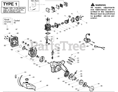 Weed Eater PE 550 - Weed Eater Edger, Type 1