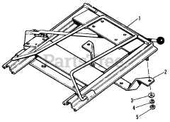 Simplicity 990739 - Simplicity Seat Conversion Kit LEVER ADJUSTED SPRING MOUNTED SEAT
