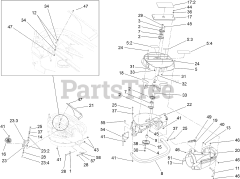 Toro 78554 - Toro Blower and Drive Kit (SN: 402433838 - 409999999) Blower Drive Assembly