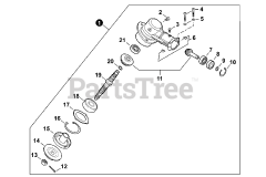 Echo SRM-266 U - Echo Brush Cutter (SN: T42611001001 - T42611999999)