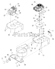 Bear Cat WV 190 S - Bear Cat Walk-Behind Vacuum, 190cc Briggs & Stratton (SN: H07102 & Above)