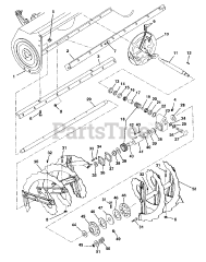 Gravely 831045 - Gravely 48" Sno-Thro for 7173H Tractor (SN: 000101 & Above)